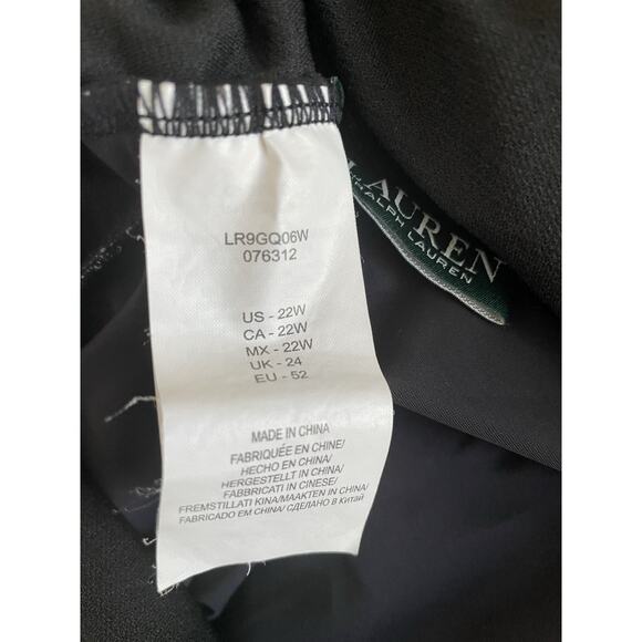 Lauren Ralph Lauren Swim One Piece Swimsuit Polka Dot Swimwear - Picture 9 of 10